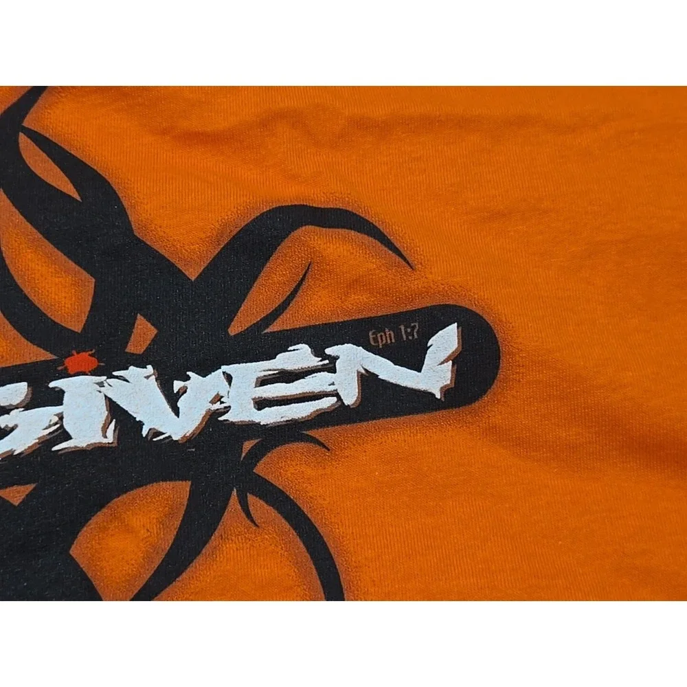 VTG Living‎ Epistles FORGIVEN 2XL Shirt Ephesians 1:7 Redemption Blood Of Christ